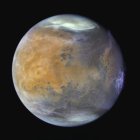 Marte. Combinación de imágenes de Marte tomadas por el telescopio espacial Hubble en 2024