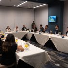 La delegación colombiana es liderada por la canciller Yolanda Villavicencio.