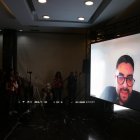 El juez anticorrupción Carlos Serrano compareció ante la Comisión de Fiscalización de forma telemática por el juicio político a Mario Godoy.