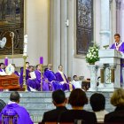 El cardenal Luis Cabrera presidió la misa de exequias del arzobispo emérito de Guayaquil, Antonio Arregui.