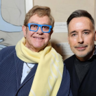 El cantante británico Elton John y su esposo, David Furnish.