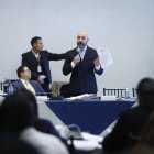 El presidente del Consejo de la Judicatura, Mario Godoy, practicó las pruebas documentales de descargo en su juicio político.