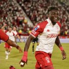El ecuatoriano Jordy Caicedo goza de un gran momento goleador con Huracán en el inicio de la liga de Argentina 2025.
