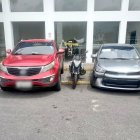 Como parte del operativos se recuperó vehículos reportados como robados.