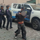 Durante un patrullaje preventivo, Agentes de Control lograron la aprehensión de tres ciudadanos tras una persecución y coordinación con la Policía Nacional y el ECU 911.