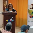 La autora presentó el libro en Guayaquil recientemente. El 21 de febrero la obra tendrá un lanzamiento en Quito.