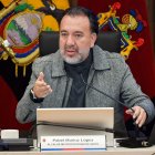 Referencia. El alcalde Pabel Muñoz cuestionó en su programa Frecuencia Quiteña la ley económica urgente del Ejecutivo, que limitaría presupuestos municipales.