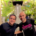 Daniel Molina organizador del Partido de la Historia y Javier Mascherano DT del Inter Miami.