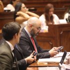 La Comisión de Fiscalización conoció este 9 de febrero de 2026 pruebas reservadas de Mario Godoy, presidente el Consejo de la Judicatura.