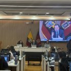Sesión del Concejo Metropolitano de Quito realizada el 10 de febrero de 2026, en la que no se incorporó el debate sobre el río Monjas.