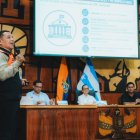 COE Provincial presidido por la prefecta Marcela Aguiñaga.