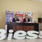 Autoridades del Biess, durante el lanzamiento del programa, el pasado 27 de enero.
