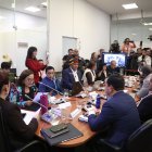 La Comisión de Fiscalización aprobó por unanimidad el informe que recomienda al Pleno de la Asamblea continuar con el juicio político contra el presidente del Consejo de la Judicatura, Mario Godoy.