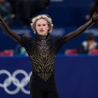 Ilia Malinin en su presentación en los Juegos Olímpicos