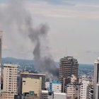 Guayaquil. El incendio se registró la mañana de este domingo 15.