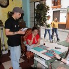 Propuesta. La oferta gastronómica del barrio incluye cafeterías culturales que atraen a turistas al barrio de San Marcos, centro de Quito.