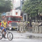 La emergencia en las calle Sucre y Chile duró más de 24 horas, desde las 10:27 del domingo 15 de febrero hasta la madrugada del lunes 16.