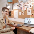 Foto referencial sobre estudiante de inglés.