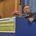 Fotografía de archivo del presidente de Colombia, Gustavo Petro.