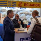 Empresas ecuatorianas participando en el Seafood Expo North America 2026