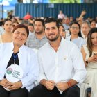 El presidente del IESS, Bernardo Córdovez, inspecciona áreas del hospital Teodoro Maldonado Carbo en Guayaquil.
