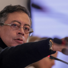 El presidente colombiano Gustavo Petro respondió a Daniel Noboa sobre el corredor humanitario para venezolanos.