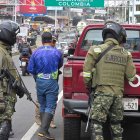 El puente Rumichaca que es la frontera entre Ecuador y Colombia.