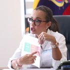 La prefecta del Guayas, Marcela Aguiñaga, defendió en una entrevista con EXPRESO la prórroga de 30 años a la concesión vial de Conorte S.A. y Concegua S.A.
