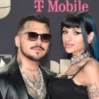 Los artistas Christian Nodal y Cazzu, en una fotografía de archivo.