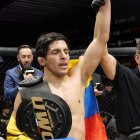 El guayaquileño de 30 años, Adrián Luna Martinetti, viene de un ascenso continuo. En 2025 firmó su contrato con la UFC luego de disputar ligas inferiores en distintos países.