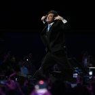 El presidente argentino, Javier Milei, participó este sábado en el Madrid Economic Forum en Madrid.