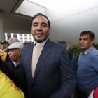 El asambleísta Juan Andrés González es jefe del bloque correísta en la Asamblea.