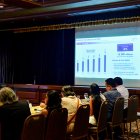 Xavier Rosero, presidente de la Federación Ecuatoriana de Exportadores, presentó el desempeño de las exportaciones ecuatorianas del 2025.