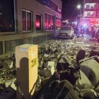 Dos personas murieron en Ramat Gan, en el distrito de Tel Aviv, por un impacto en su edificio registrado tras una andanada de misiles de Irán.