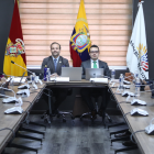 La Asamblea Nacional de Ecuador analiza el informe para el primer debate del Proyecto de Ley Orgánica de la Eutanasia, este 17 de marzo de 2026.