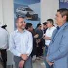 Andrea Beretta, Álex Rodríguez y Carlos Camba.