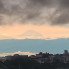 Ciudadanos reportan el avistamiento del Chimborazo desde Guayaquil