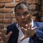 Rafael Correa se pronunció en su cuenta de X.