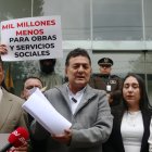 Dirigentes de Unidad Popular presentaron la demanda ante la Corte Constitucional.