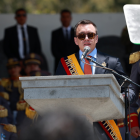 El presidente Daniel Noboa lideró este 27 de febrero la ceremonia por los 197 años del Ejército en Quito.