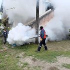 Fumigación del MSP en provincias priorizadas por brote de dengue.