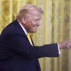 El presidente de Estados Unidos, Donald Trump, en Washington, D.C., Estados Unidos, el 18 de febrero de 2026.