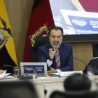 Pabel Muñoz en la sesión del Concejo del 24 de febrero de 2026.