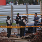 Asesinato de una persona en La Aurora.