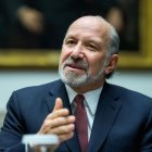 El secretario de Comercio de Estados Unidos, Howard Lutnick, en la Casa Blanca en Washington (EE.UU.).