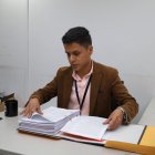 Equipo de Secretaría General del Cpccs receptó las postulaciones al concurso hasta el 3 de marzo a las 23:00.