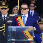 Daniel Noboa informó en cadena nacional los resultados del operativo internacional contra el narcotráfico.