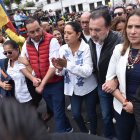 La prefecta Paola Pabón y el alcalde de Quito Pabel Muñoz anunciaron que irán a la Corte Constitucional.