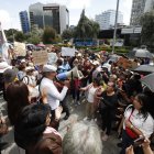 La audiencia de apelación fue declarada fallida el 2 de marzo de 2026 por ausencia del fiscal. Así lucieron los alrededores