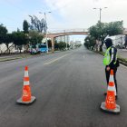 Uniformados de la AMT se encargarán de los operativos de movilidad segura durante las marchas por el Día Internacional de la Mujer, este fin de semana. (Foto referencial)